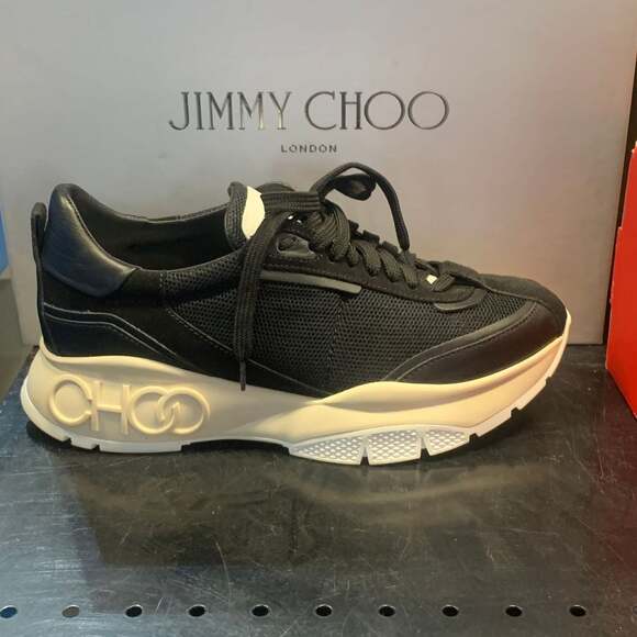 Authentic Jimmy Choo Men\'s Black Raine